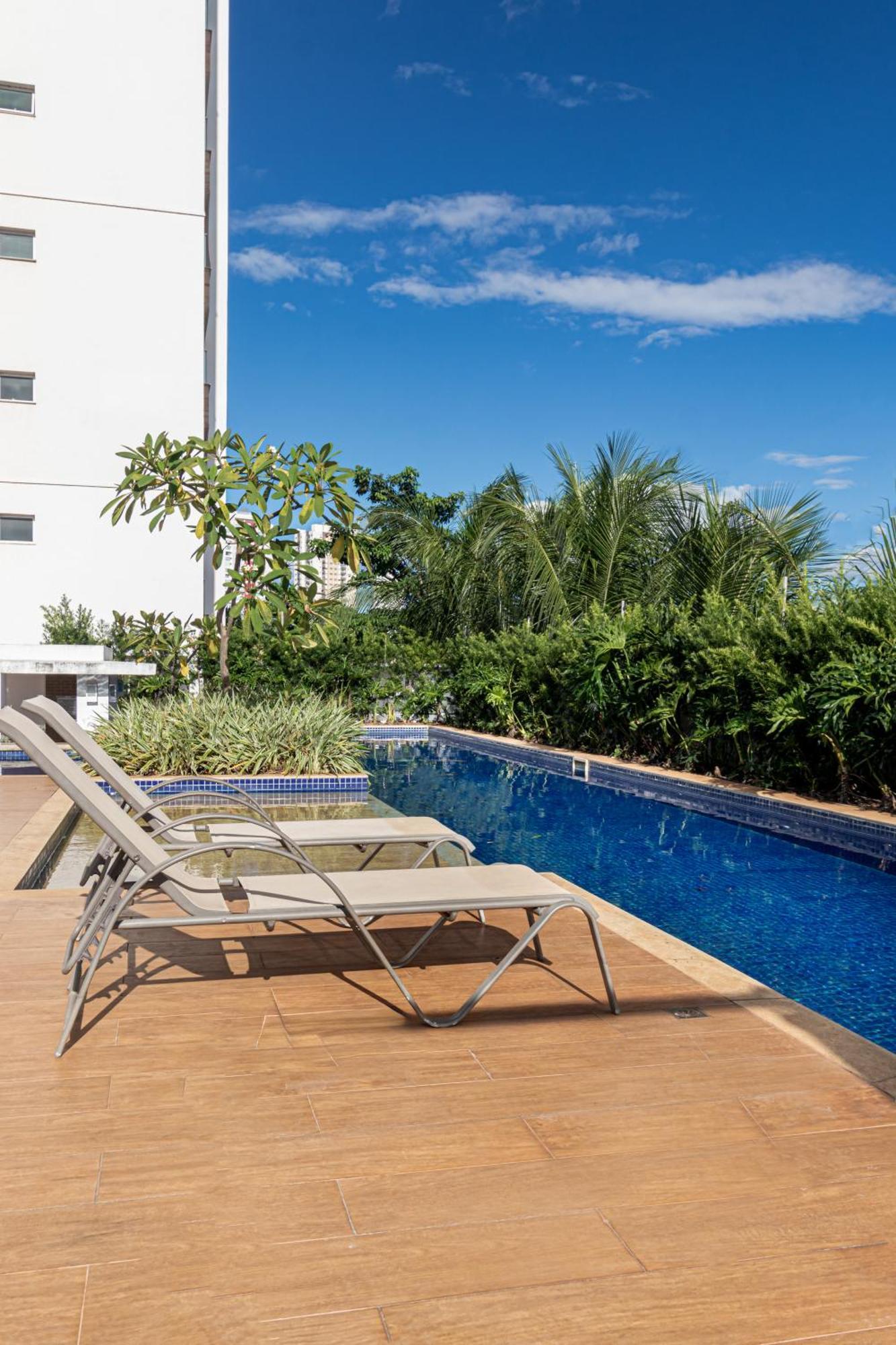 Palmas Experience - Apartamento Sublime, Vista Incrivel, Em Frente Ao Shopping Exterior foto